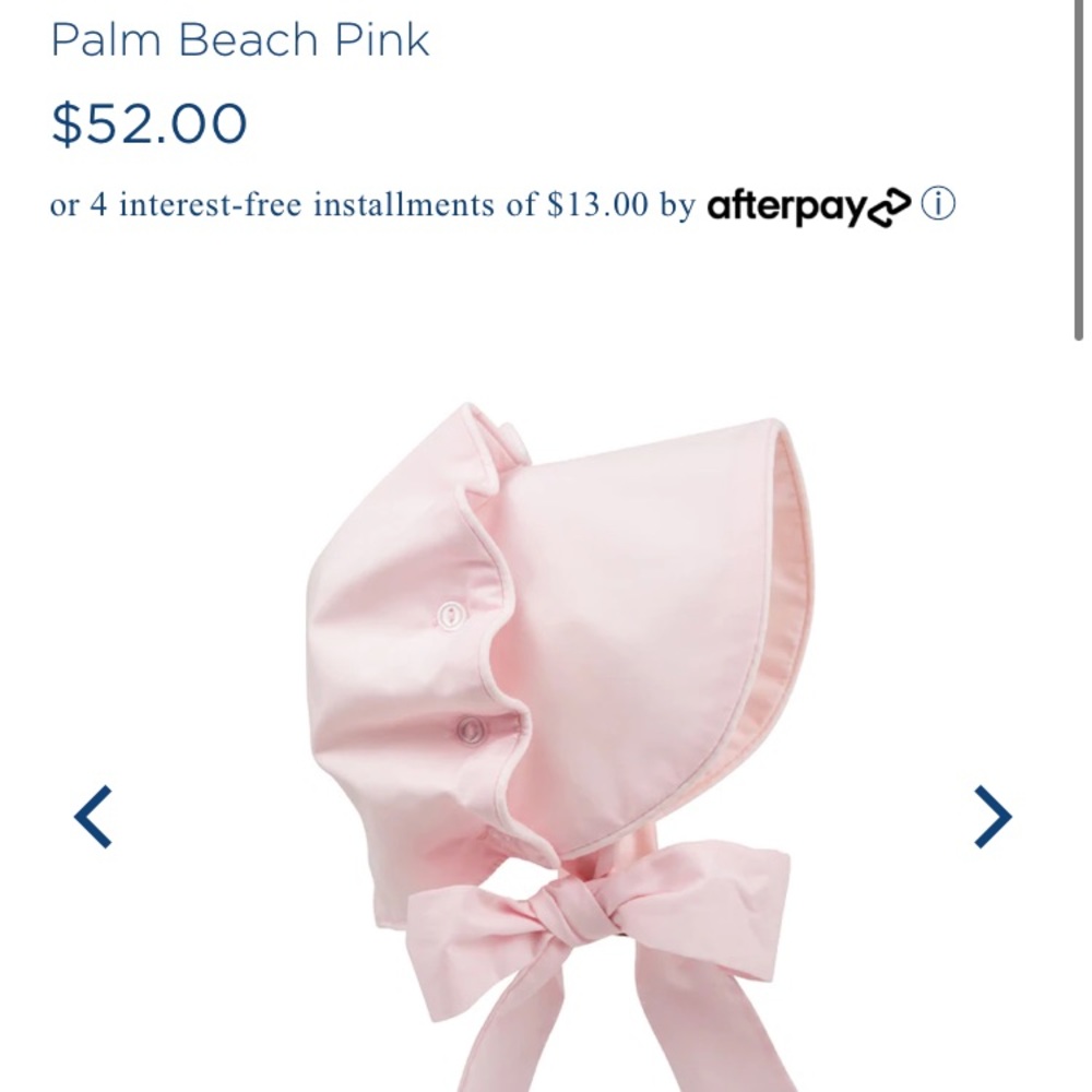 Beaufort bonnet - palm beach pink bonnet